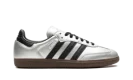Samba OG WMNS "Silver Metallic Black Gum"