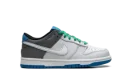 DUNK LOW Grade School "PURE PLATINUM PHOTO BLUE"