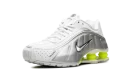 Shox R4 WMNS "White Metallic Silver Volt"