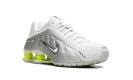 Shox R4 WMNS "White Metallic Silver Volt"