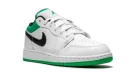 Air Jordan 1 Low GS "White / Stadium Green"
