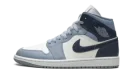 AIR JORDAN 1 MID WMNS "Two-Tone Blue"