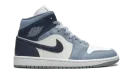 AIR JORDAN 1 MID WMNS "Two-Tone Blue"