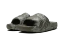 Adilette 22 Slides "Olive Strata Silver Green"