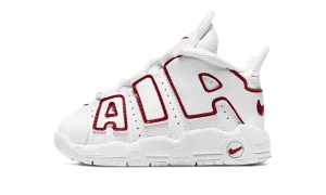 Air More Uptempo Qs TD "WHITE VARSITY RED"