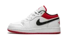 Air Jordan 1 Low GS "White / Gym Red" 553560 118