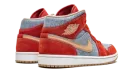 Air Jordan 1 Mid SE "Denim Red Suede" DM4352 600