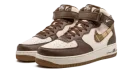 Air Force 1 Mid "Brown Plaid"