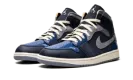 Air Jordan 1 Mid SE Craft "Obsidian" DR8868 400