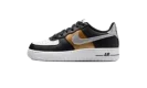 Air Force 1 Low GS "Black Metallic Silver"