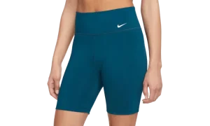 One Dri-fit Mid-rise 7 Inch Shorts Womens "VALERIAN BLUE/WHITE"