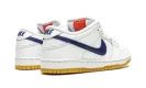 SB Dunk Low Pro Iso "Orange Label - White / Navy"