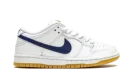 SB Dunk Low Pro Iso "Orange Label - White / Navy"