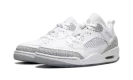 Jordan Spizike Low "White Metallic Silver Barely Blue Neutral Grey"