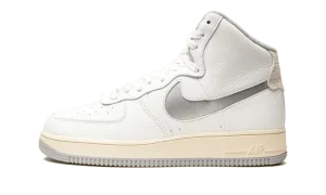 AIR FORCE 1 HIGH SCULPT MNS WMNS "White / Silver"