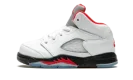 Air Jordan 5 Retro TD "Fire Red Silver Tongue 2020"