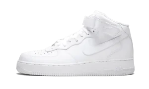 Air Force 1 Mid 07 "White on White"