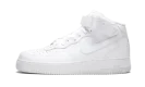 Air Force 1 Mid 07 "White on White"