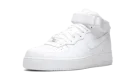 Air Force 1 Mid 07 "White on White"