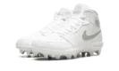 Jordan 1 Mid TD Cleat "White Grey Fog"