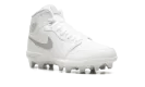 Jordan 1 Mid TD Cleat "White Grey Fog"