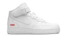 Air Force 1 Mid "Supreme - Mini Box Logo White"