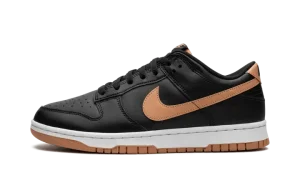 Dunk Low "Black / Amber Brown"