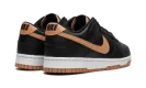Dunk Low "Black / Amber Brown"