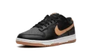 Dunk Low "Black / Amber Brown"