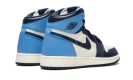 Air Jordan 1 Retro High OG GS "Obsidian/University Blue"