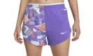 Womens Dri-fit Retro Running Shorts Womens Style "PURPLE"