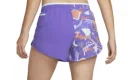 Womens Dri-fit Retro Running Shorts Womens Style "PURPLE"