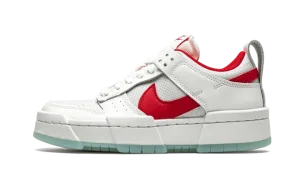 DUNK LO DISRUPT WMNS "Summit White / Gym Red"