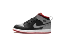 Jordan 1 Mid PS "BLACK GREY RED"