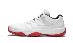 Air Jordan 11 Retro Low "White/Varsity Red" 528895 101
