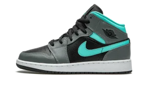 Air Jordan 1 Mid GS "Grey / Aqua"