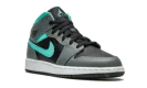 Air Jordan 1 Mid GS "Grey / Aqua"