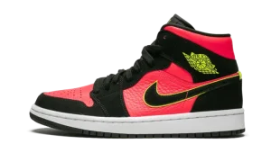 AIR JORDAN 1 MID WMNS "Hot Punch / Volt"
