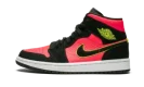 AIR JORDAN 1 MID WMNS "Hot Punch / Volt"