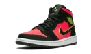 AIR JORDAN 1 MID WMNS "Hot Punch / Volt"