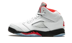 Air Jordan 5 Retro PS "Fire Red Silver Tongue 2020"