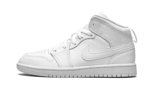 Jordan 1 MID PS "Triple White"