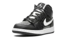 Jordan 1 Mid SE GS "Black Glitter"