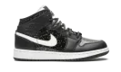 Jordan 1 Mid SE GS "Black Glitter"