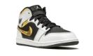 Jordan 1 Mid PS "White / Gold"