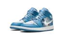 Air Jordan 1 Mid GS "Washed Denim"
