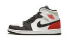 Jordan 1 Mid SE "Red Black Toe"