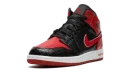 Air Jordan 1 Mid GS "Bred Text"