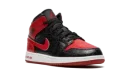 Air Jordan 1 Mid GS "Bred Text"