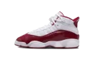 Jordan 6 Rings GS "White Team Red"